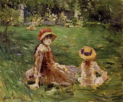 In the Garden at Maurecourt Berthe Morisot